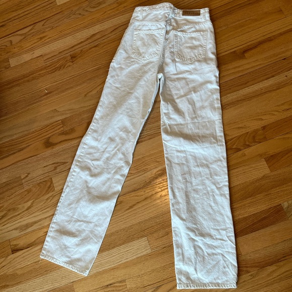 PacSun Ripped 90’s Boyfriend Jeans White Size 27 - Picture 3 of 5
